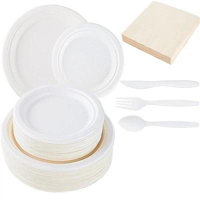 Компостируеми чинии и прибори за хранене